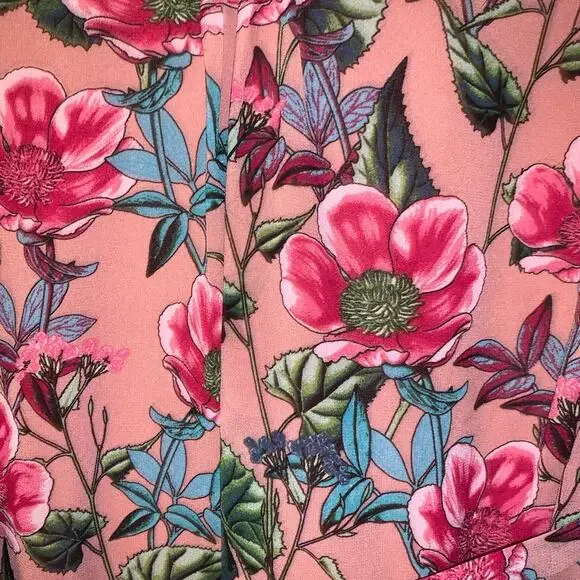 For Love And Lemons Churro Mini Dress in Pink Flamenco XS - Picture 6 of 12